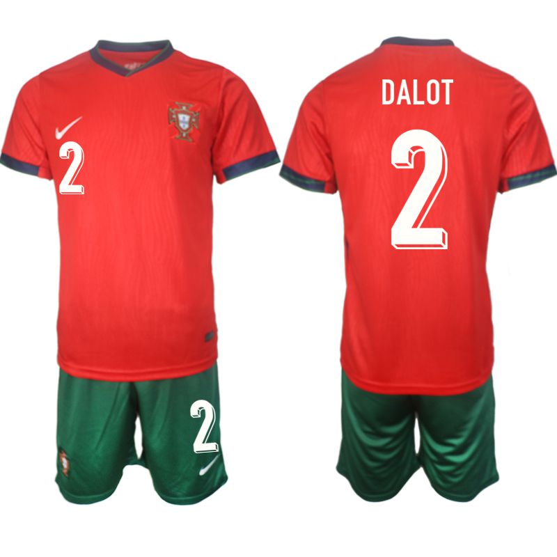 Men 2024-2025 Season Portugal home red #2 Soccer Jersey->->Soccer Country Jersey